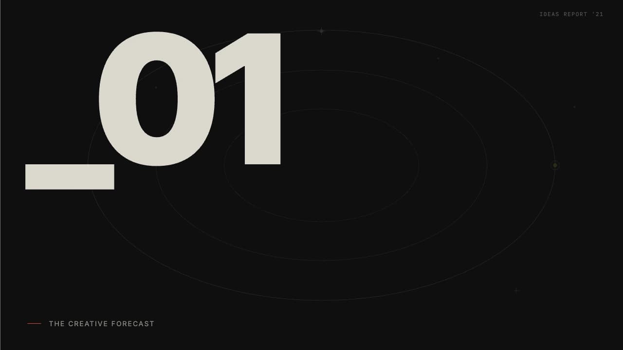 Acid Editorial Brutalist Industry Report Template — Slide 2