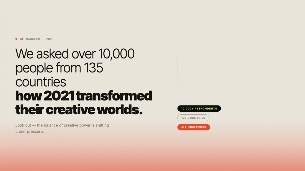 Acid Editorial Brutalist Industry Report Template — Slide 3