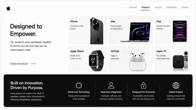 Apple-Style Monochrome Business Presentation Template — Slide 3