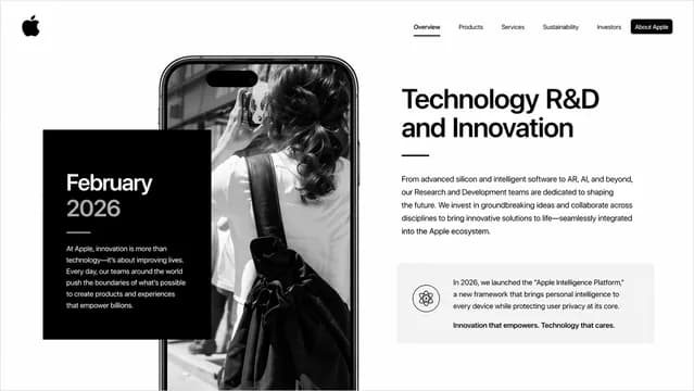 Apple-Style Monochrome Business Presentation Template — Slide 6