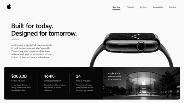 Apple-Style Monochrome Business Presentation Template — Slide 9