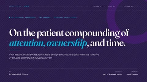Aster Folio Editorial Business Anthology Template — Slide 1