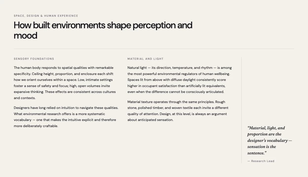Aurora Folio Gradient Editorial Research Presentation — Slide 2