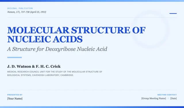 Cambridge Blue Classical Academic Presentation Template — Slide 1