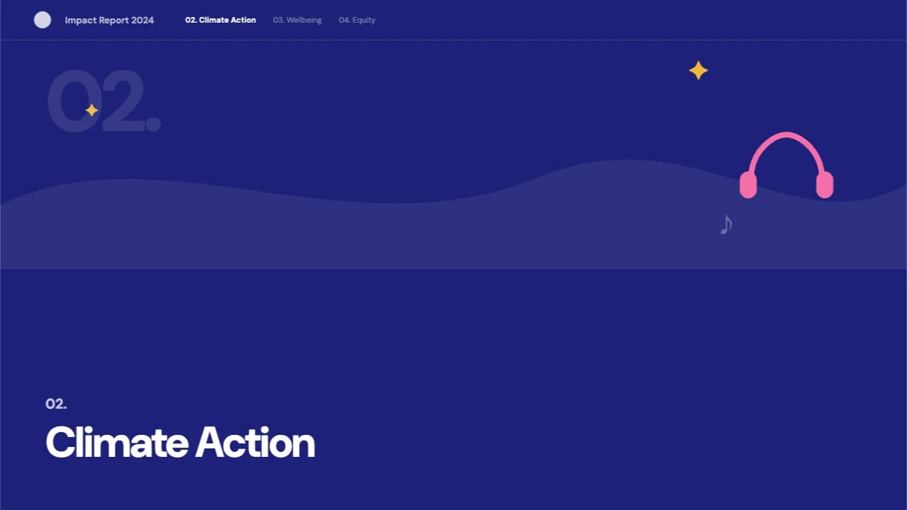 Candy Impact Bold Editorial Brand Report Template — Slide 2