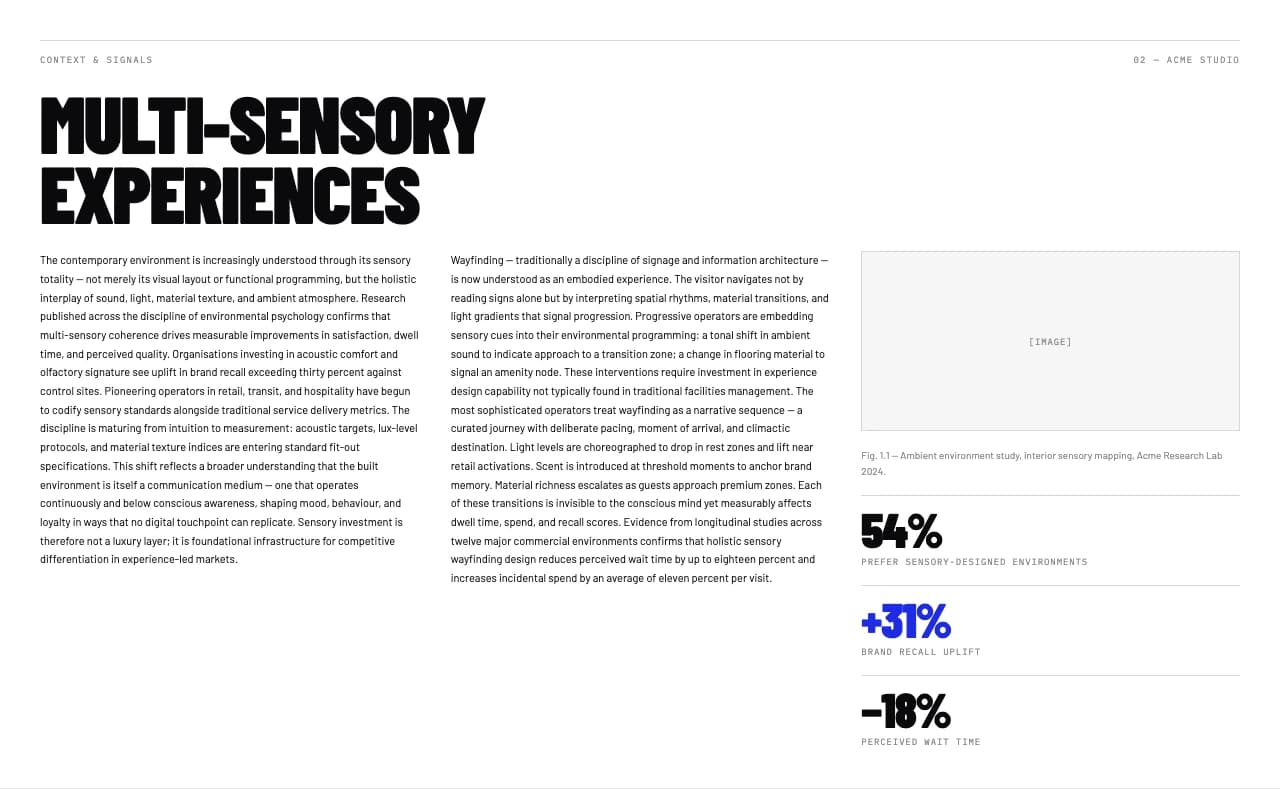 Chroma Dossier Swiss-Grid Industry Research Template — Slide 4