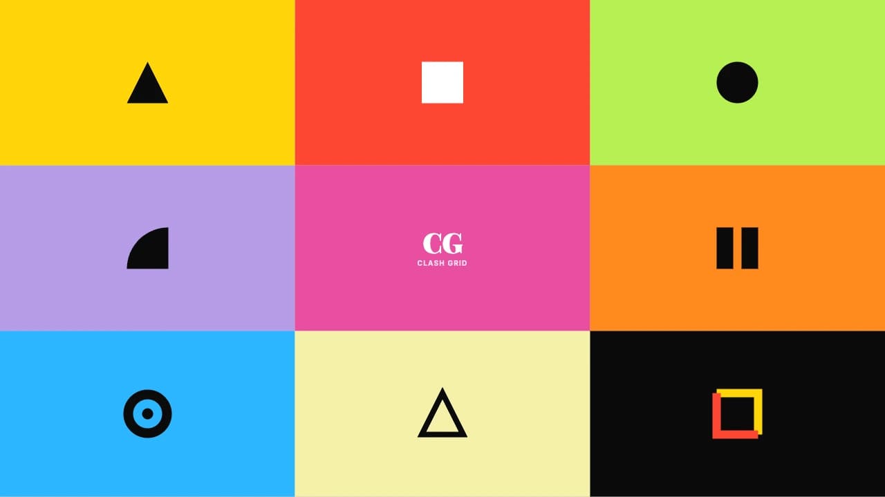 Clash Grid Neo-Brutalist High-Contrast Brand Deck — Slide 9