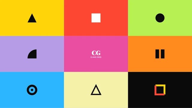 Clash Grid Neo-Brutalist High-Contrast Brand Deck — Slide 9