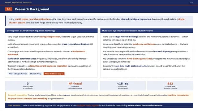 Cobalt Navy Academic Research Defense Template — Slide 3