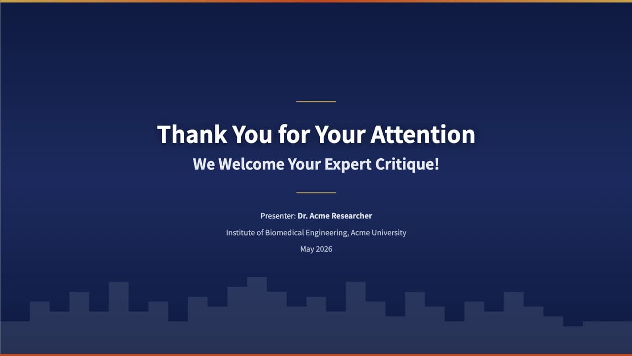 Cobalt Navy Academic Research Defense Template — Slide 6