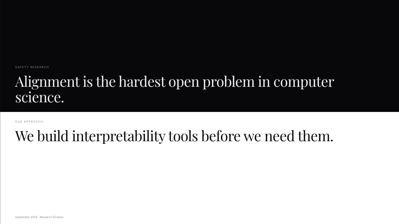 Codex Noir Minimalist Research & AI Pitch Deck Template — Slide 6