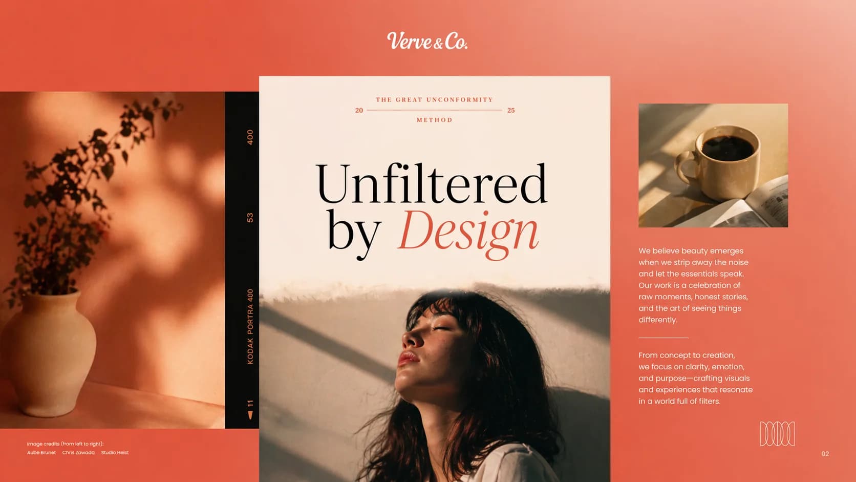 Terracotta Editorial Fashion Lookbook & Brand Deck — Slide 5