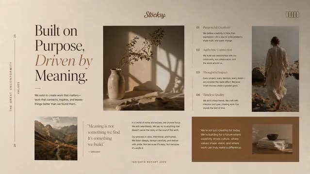 Terracotta Editorial Fashion Lookbook & Brand Deck — Slide 7
