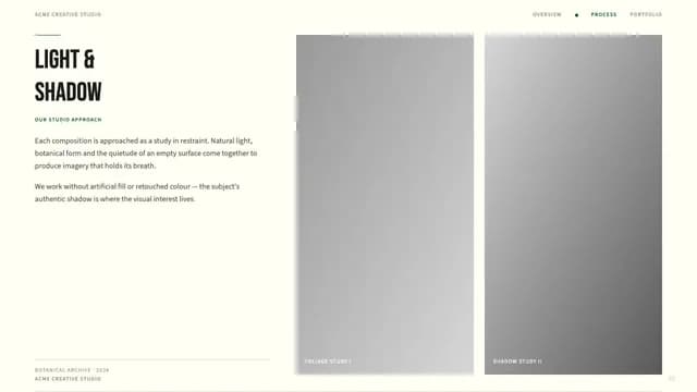Folio Botanica Editorial Portfolio Template — Slide 4