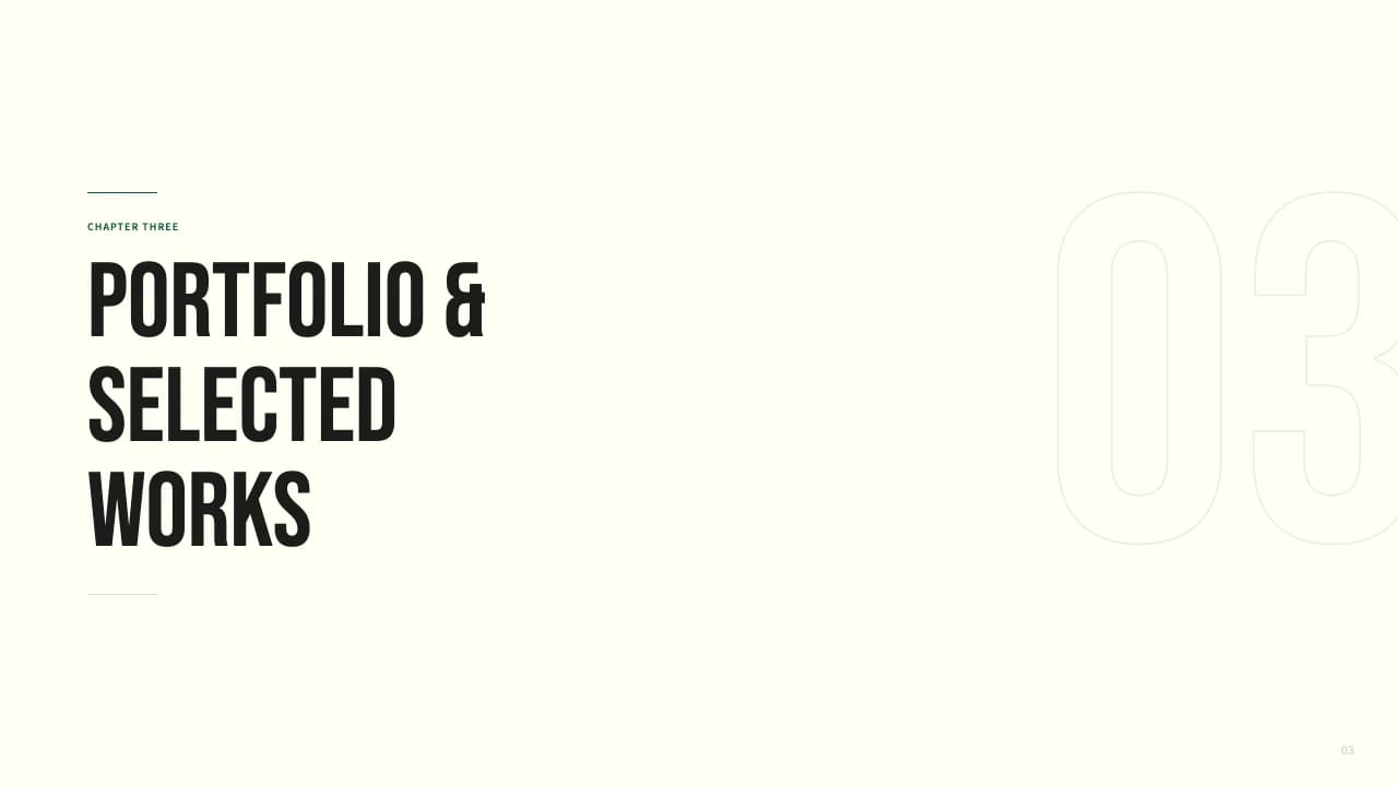 Folio Botanica Editorial Portfolio Template — Slide 7
