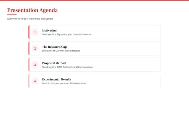 Impact Red High-Contrast Strategy & Research Deck — Slide 2