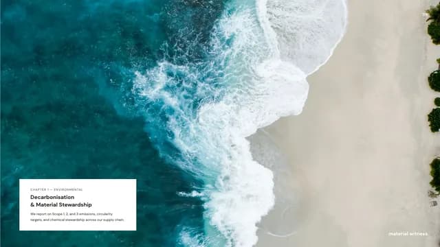 Material Witness Nordic Editorial Sustainability Report — Slide 2