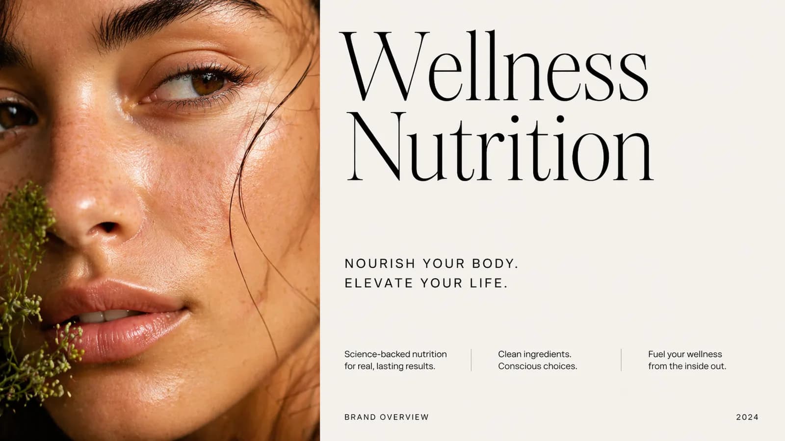 Nutrition Wellness Brand