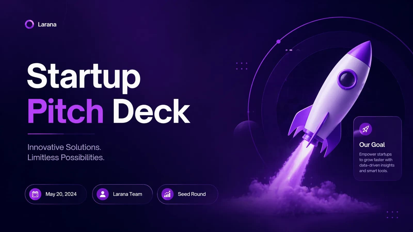 Pitch Slides Startup Branding