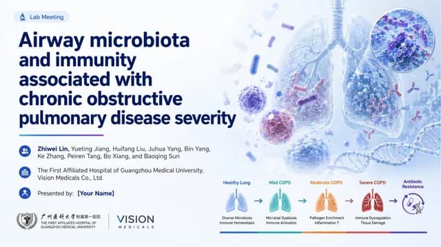 Navy Blue Medical Research & Data Visualization Deck — Slide 1