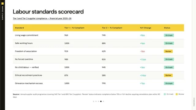 Tabloid Field ESG Impact and Annual Report Template — Slide 8