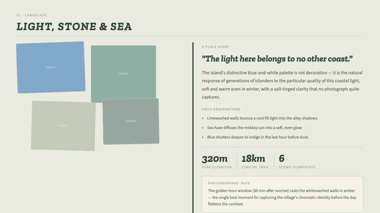 Terra Folio Editorial Travel and Lifestyle Catalog — Slide 5