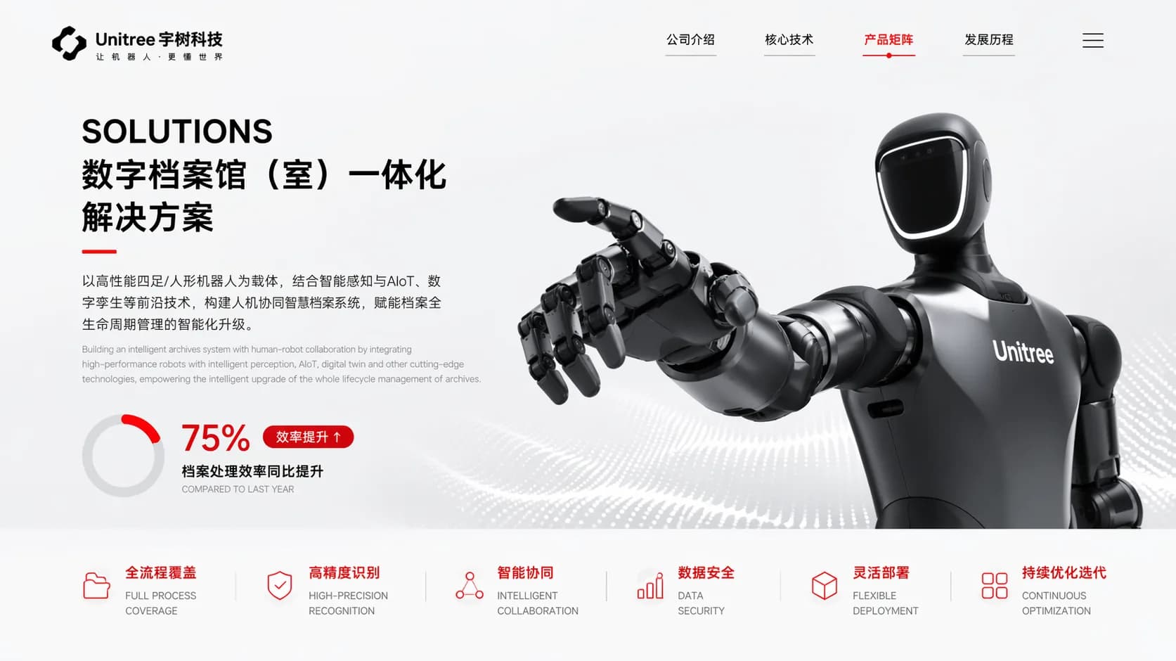 Industrial Robotics Keynote with Dark Mode Product Hero — Slide 10
