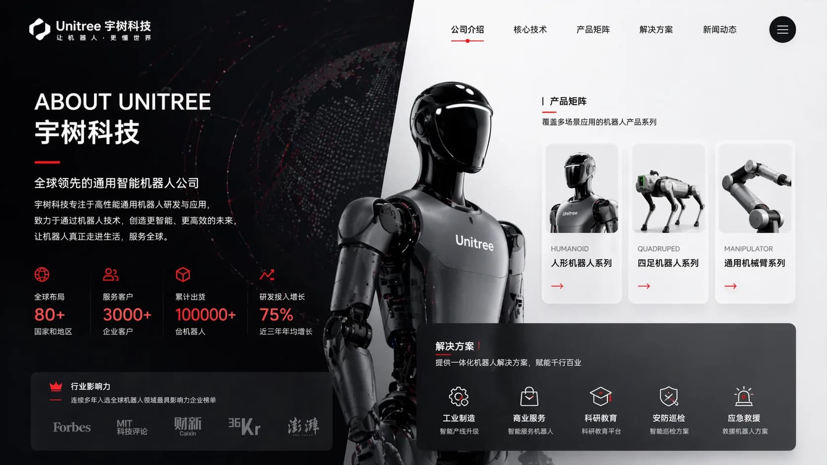 Industrial Robotics Keynote with Dark Mode Product Hero — Slide 5