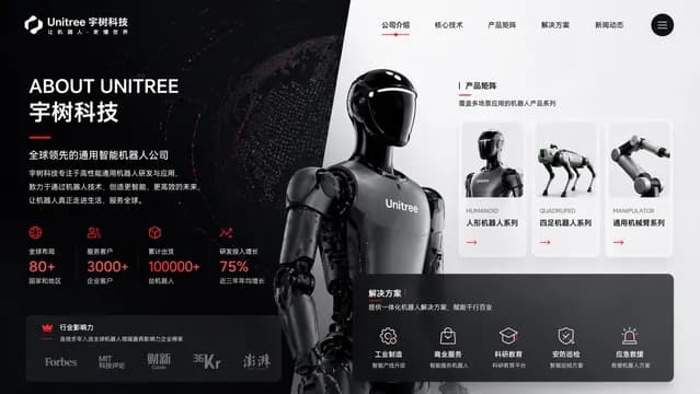 Industrial Robotics Keynote with Dark Mode Product Hero — Slide 5