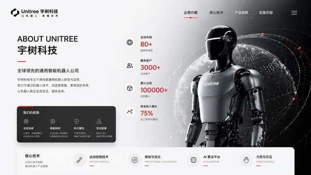 Industrial Robotics Keynote with Dark Mode Product Hero — Slide 6