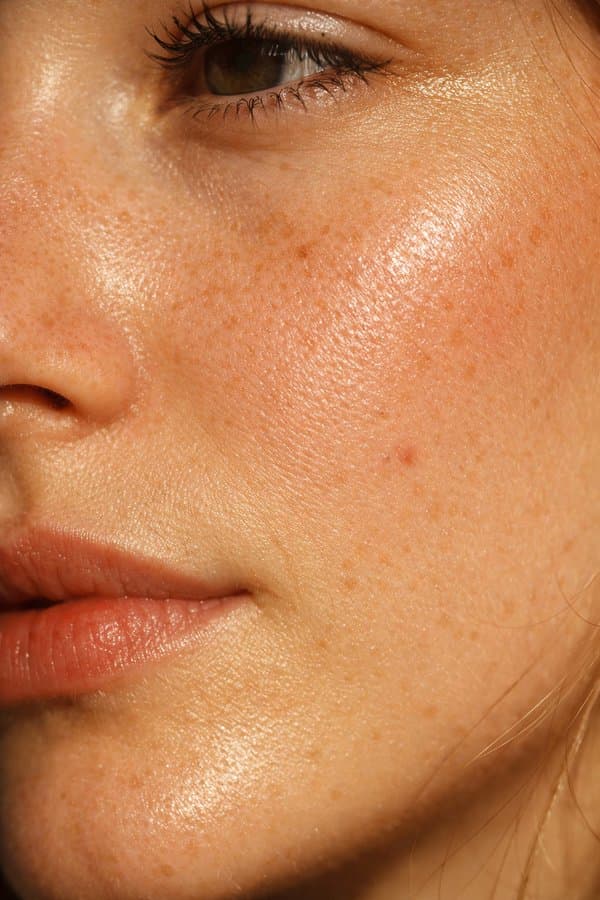 real human female face