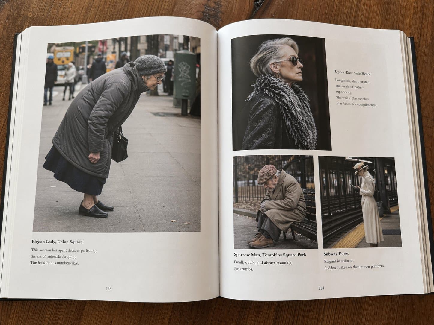 Show me a photo taken of pages 113-114 from the books：Eldritch…