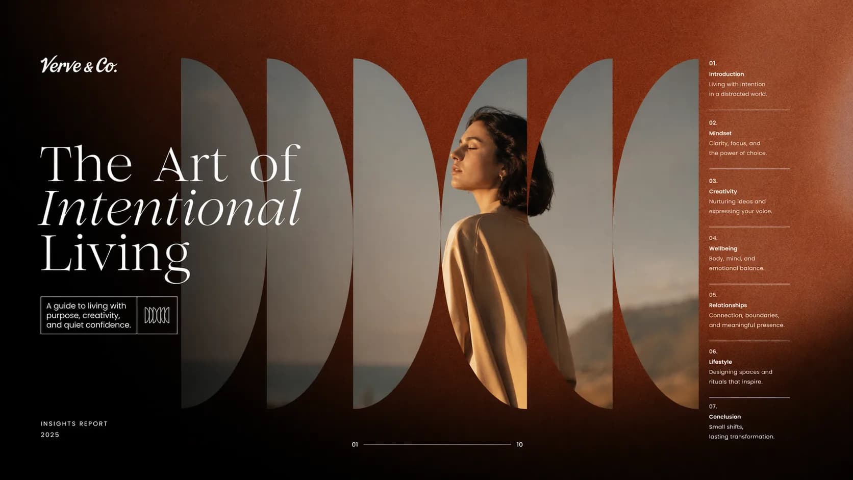 Terracotta Editorial Fashion Lookbook & Brand Deck — Slide 1