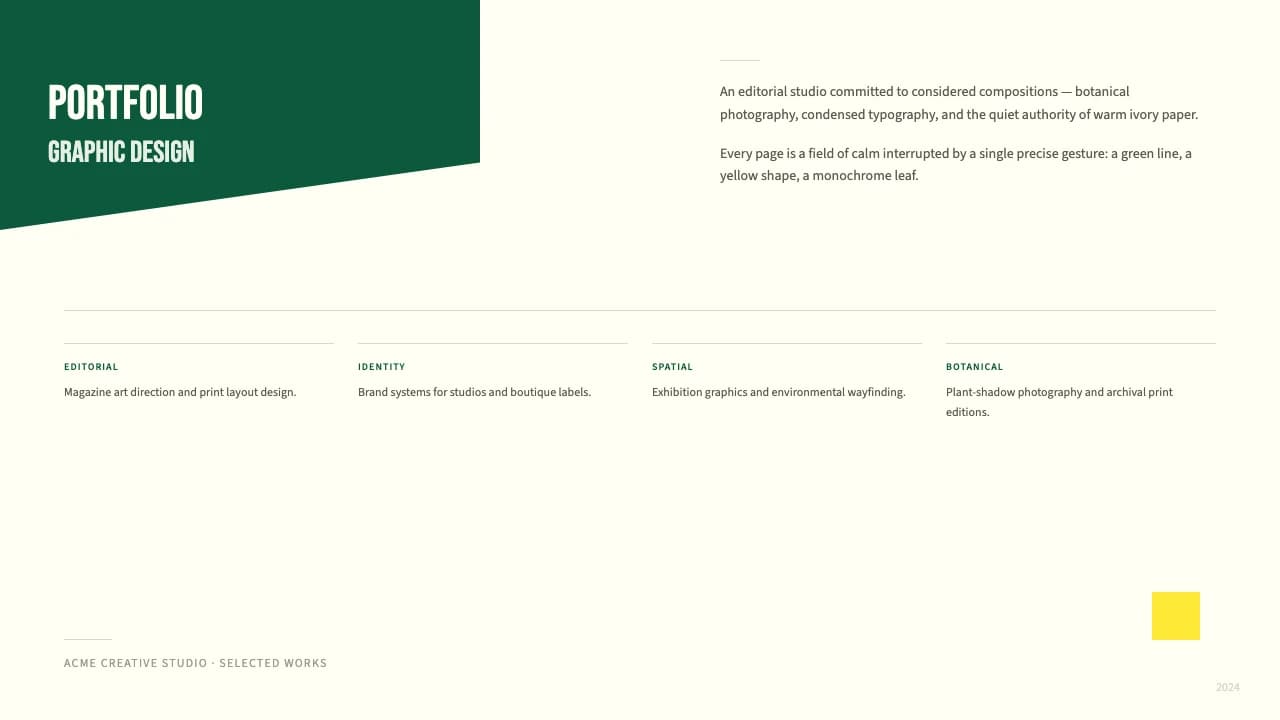 Folio Botanica