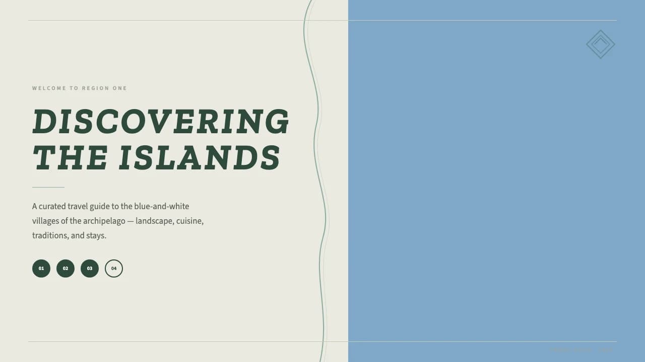Terra Folio Editorial Travel and Lifestyle Catalog — Slide 1