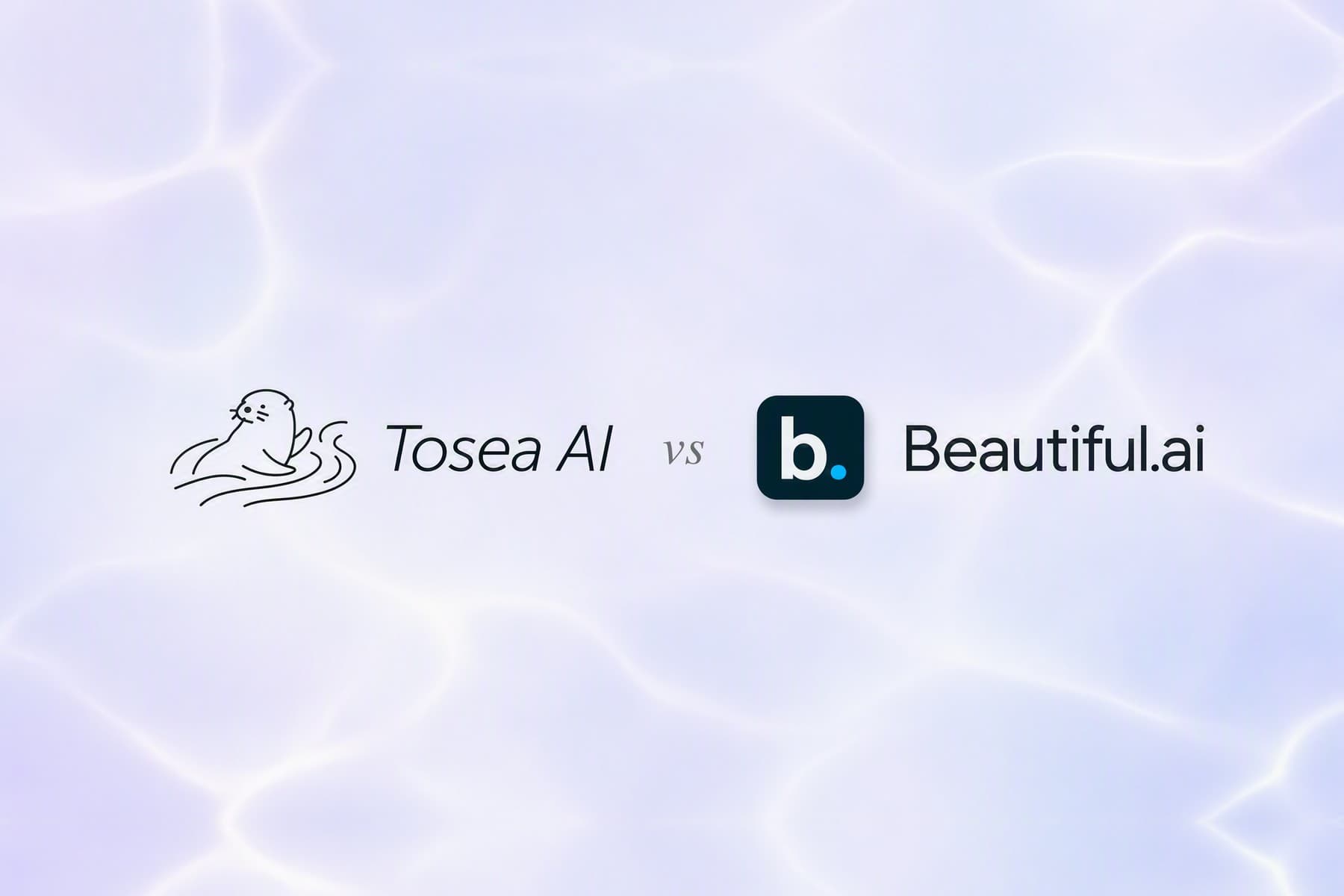 Beautiful.ai vs Tosea AI: Best AI Presentation Tool for Monthly Reports?