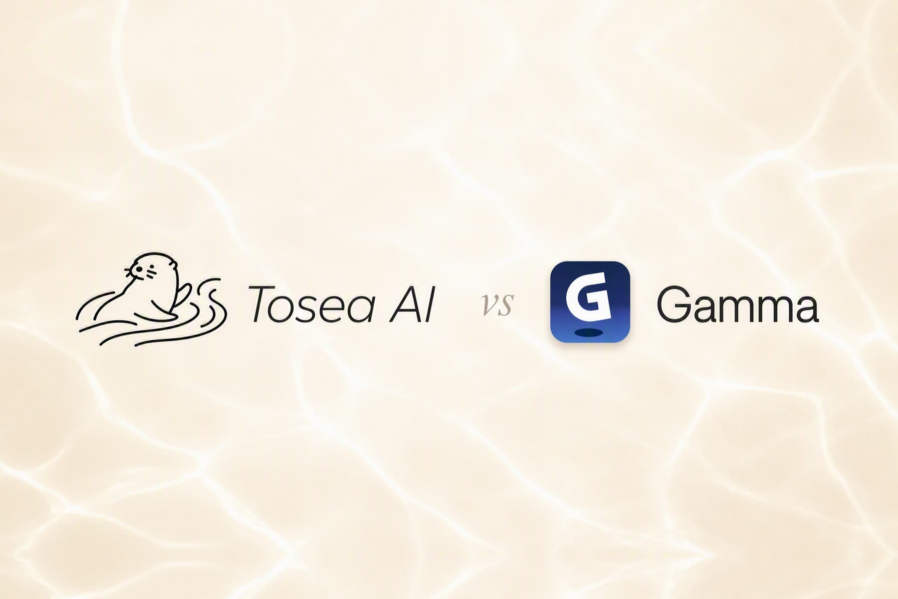 Gamma vs Tosea AI: Best AI Presentation Tool for Consultants in 2026?