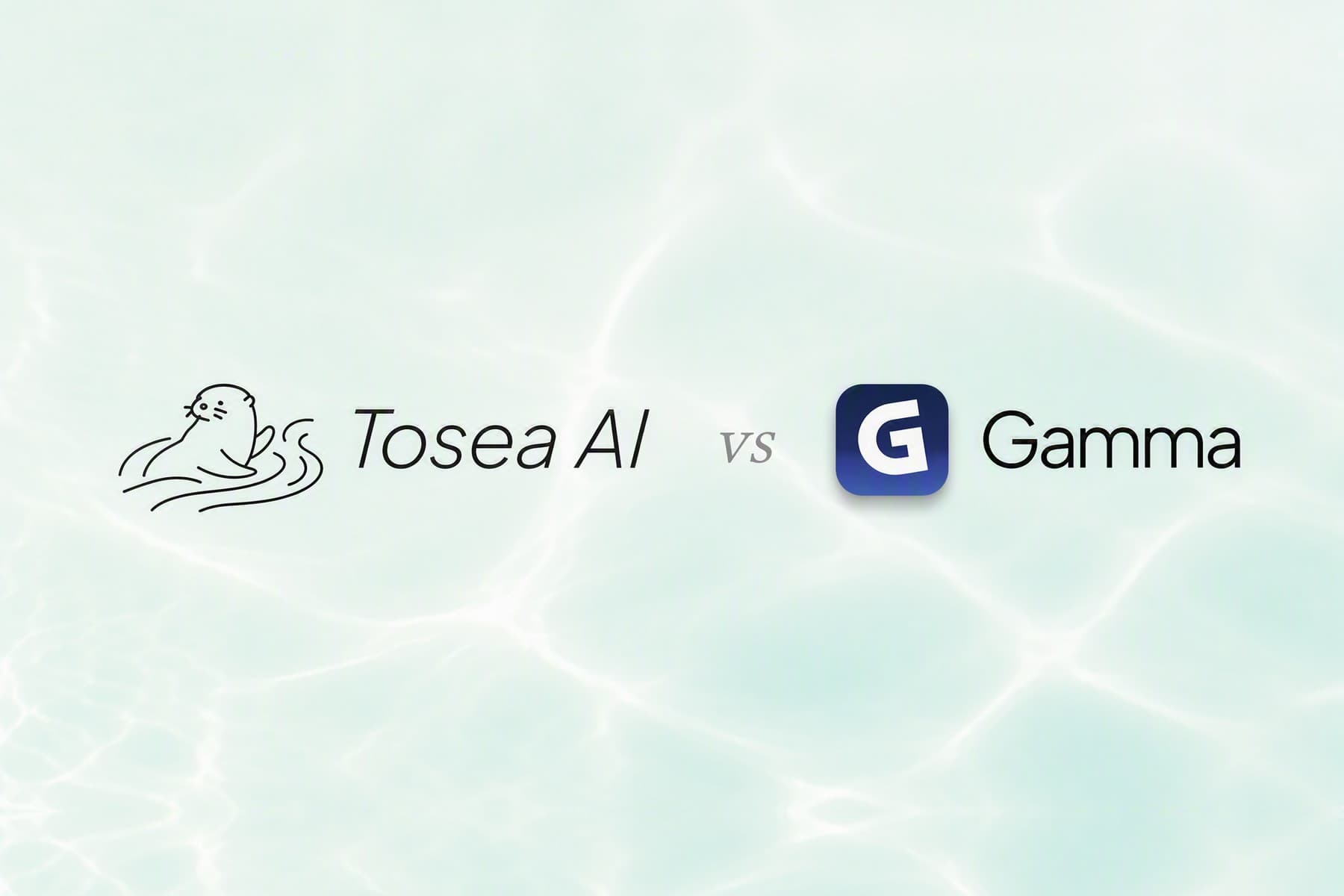 Gamma vs Tosea AI: Best AI Presentation Tool for Research Papers in 2026?