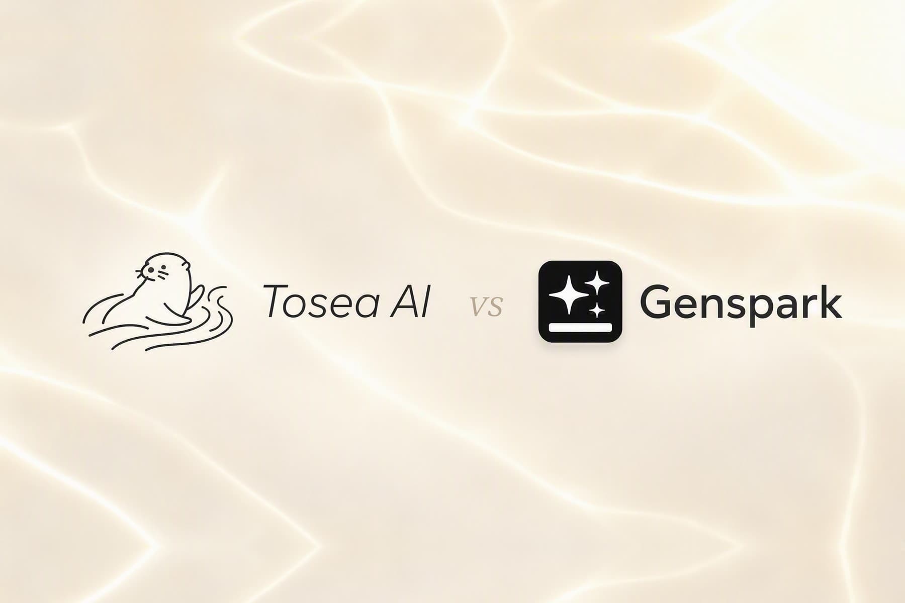 Genspark vs Tosea AI: Best AI Presentation Tool for Consulting and Strategy Decks?