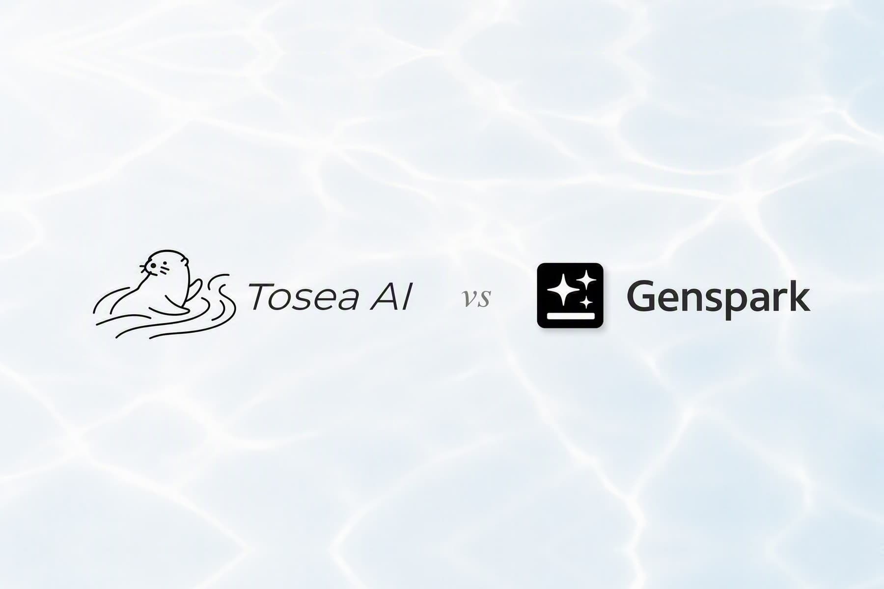 Genspark vs Tosea AI: Which Is the Best AI Tool for Making Work Presentations?