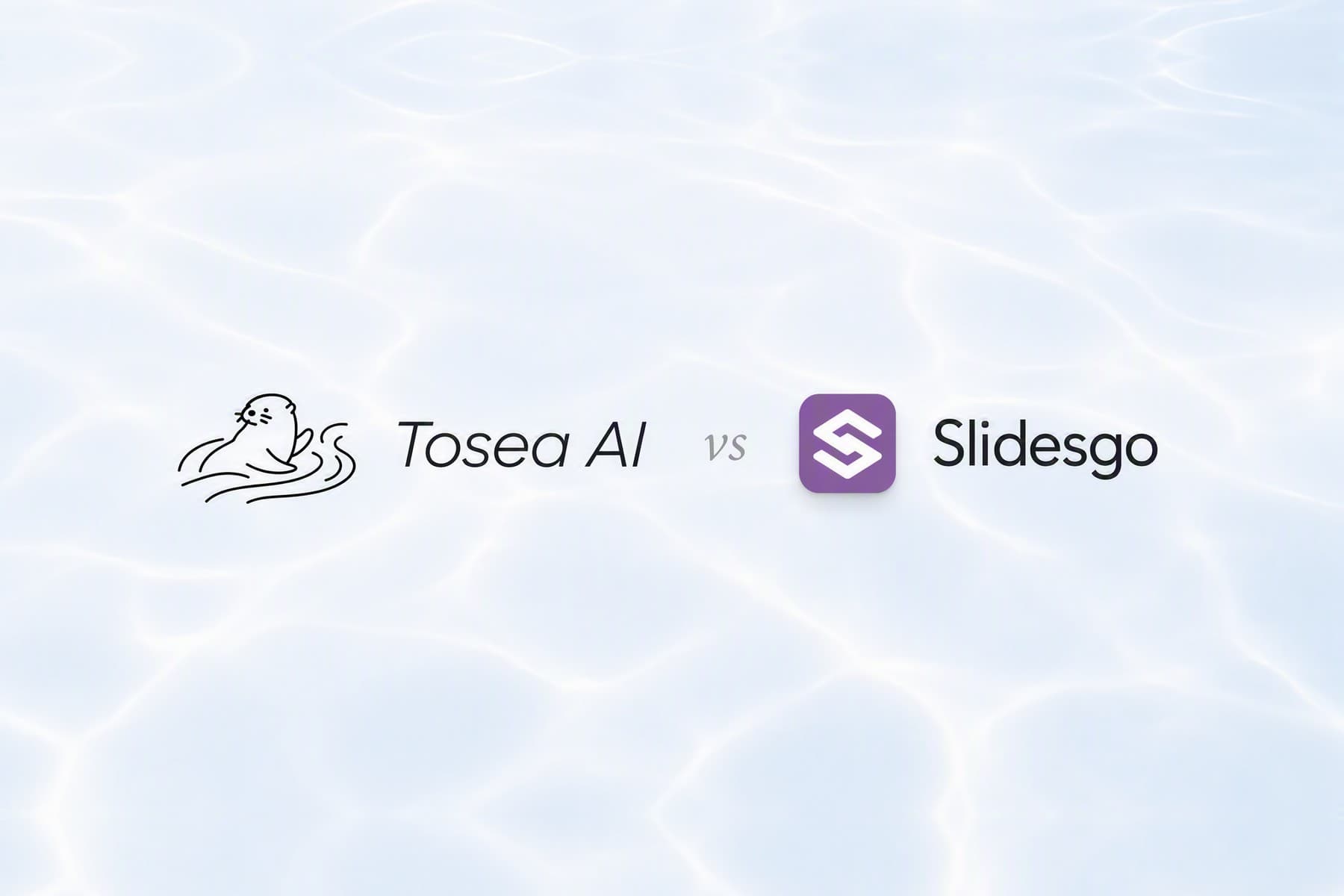 Slidesgo vs Tosea AI: Which Is the Best AI Tool for Making Work Presentations?