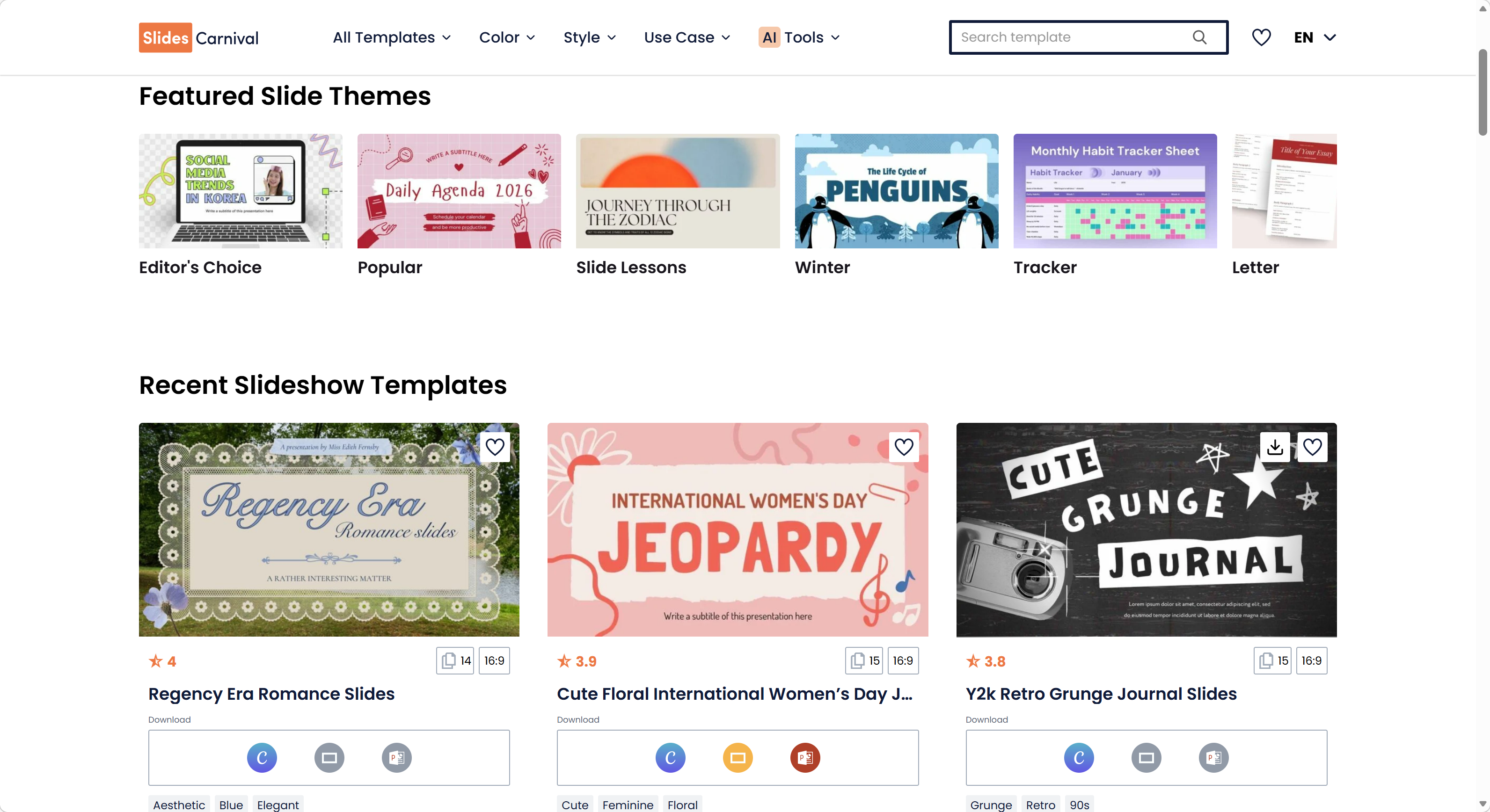 2026's Best Websites for Free Google Slides Templates | Tosea.ai