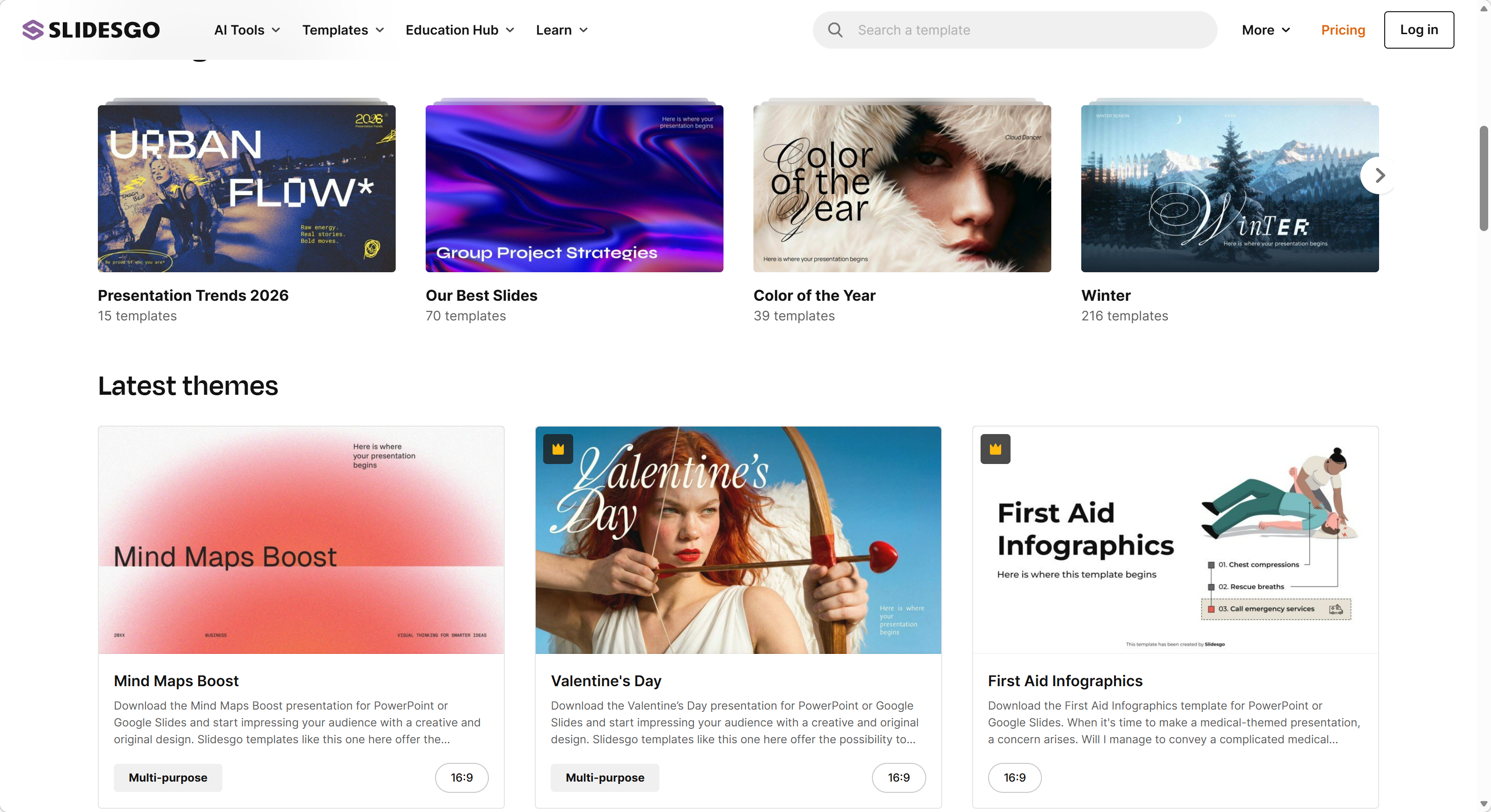 2026's Best Websites for Free Google Slides Templates | Tosea.ai