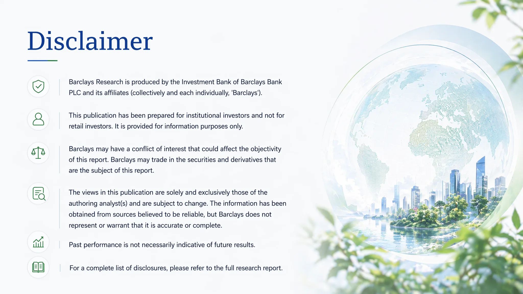 Disclaimer
